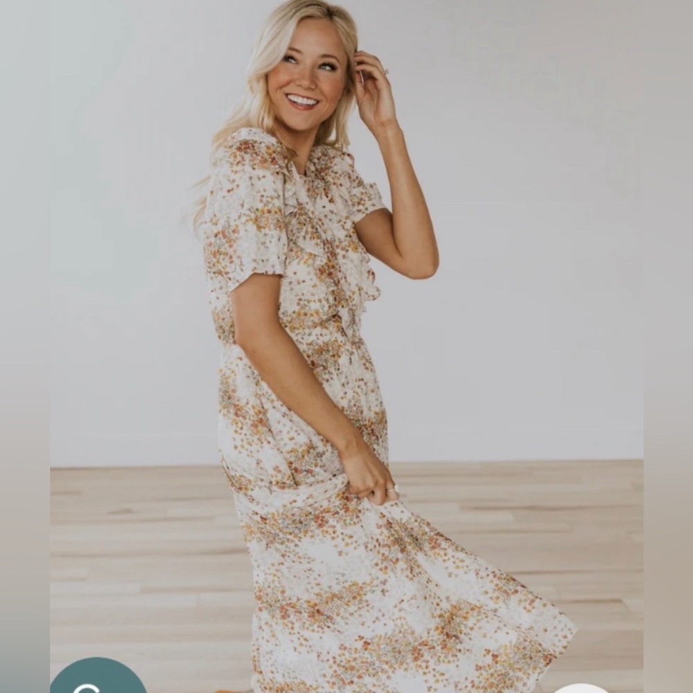 Roolee Mom Floral Maxi Dress